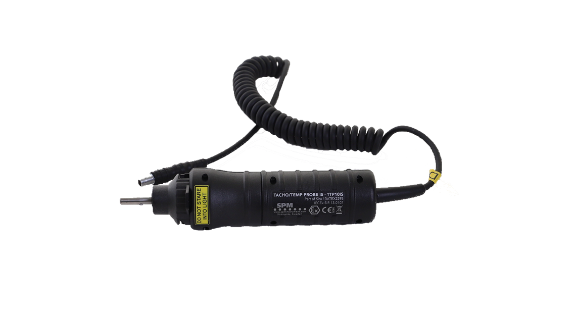 Tacho/temp probe IS for use in potentially explosive atmosphere